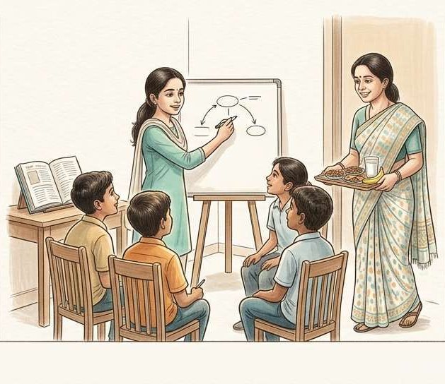 Children teaching and learning from each other